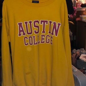 A college sweatshirt